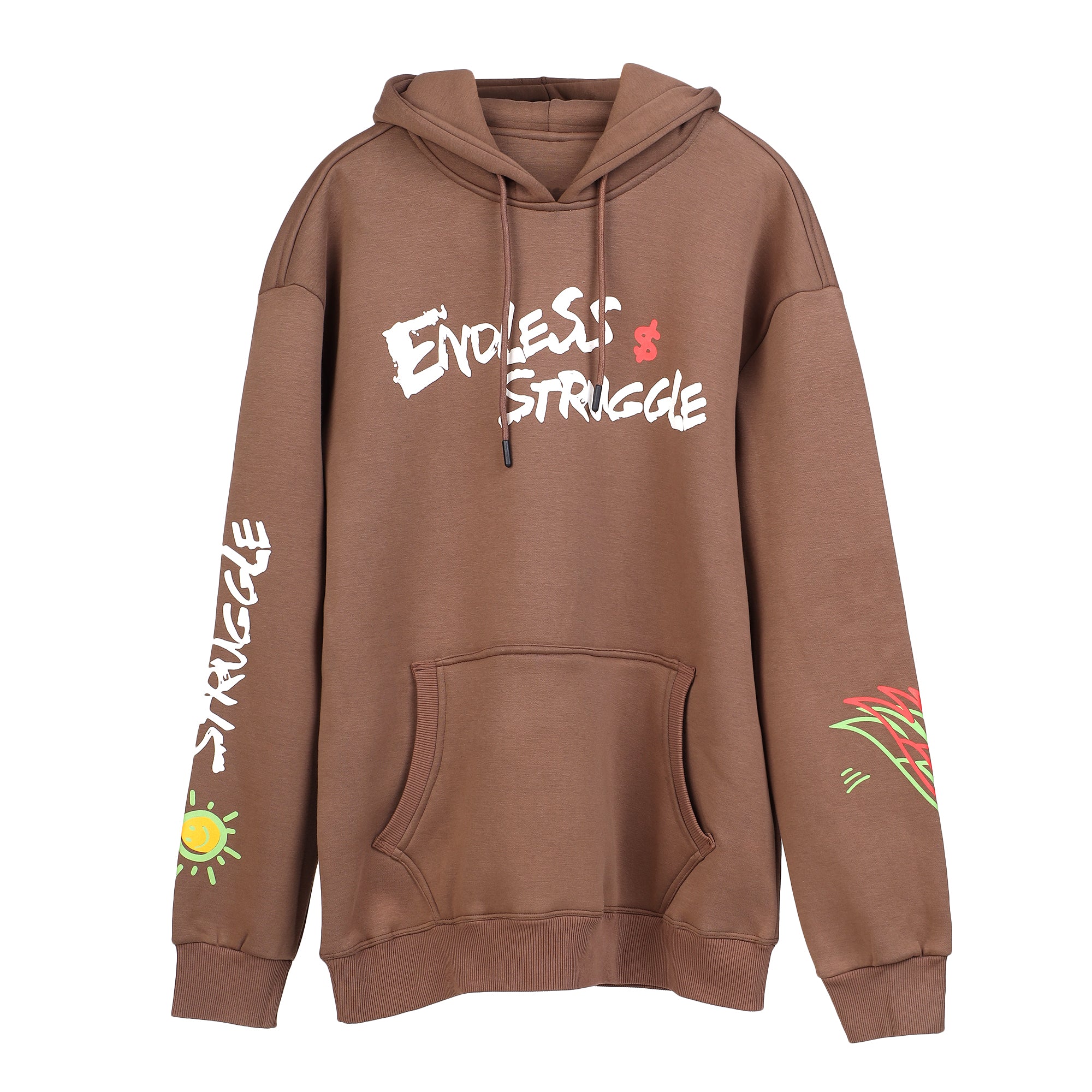 Endless Struggle Hoodie-Earth Brown
