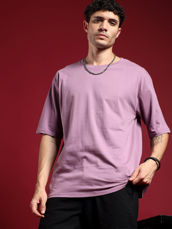 Dust Lilac unisex  Oversized T-Shirt