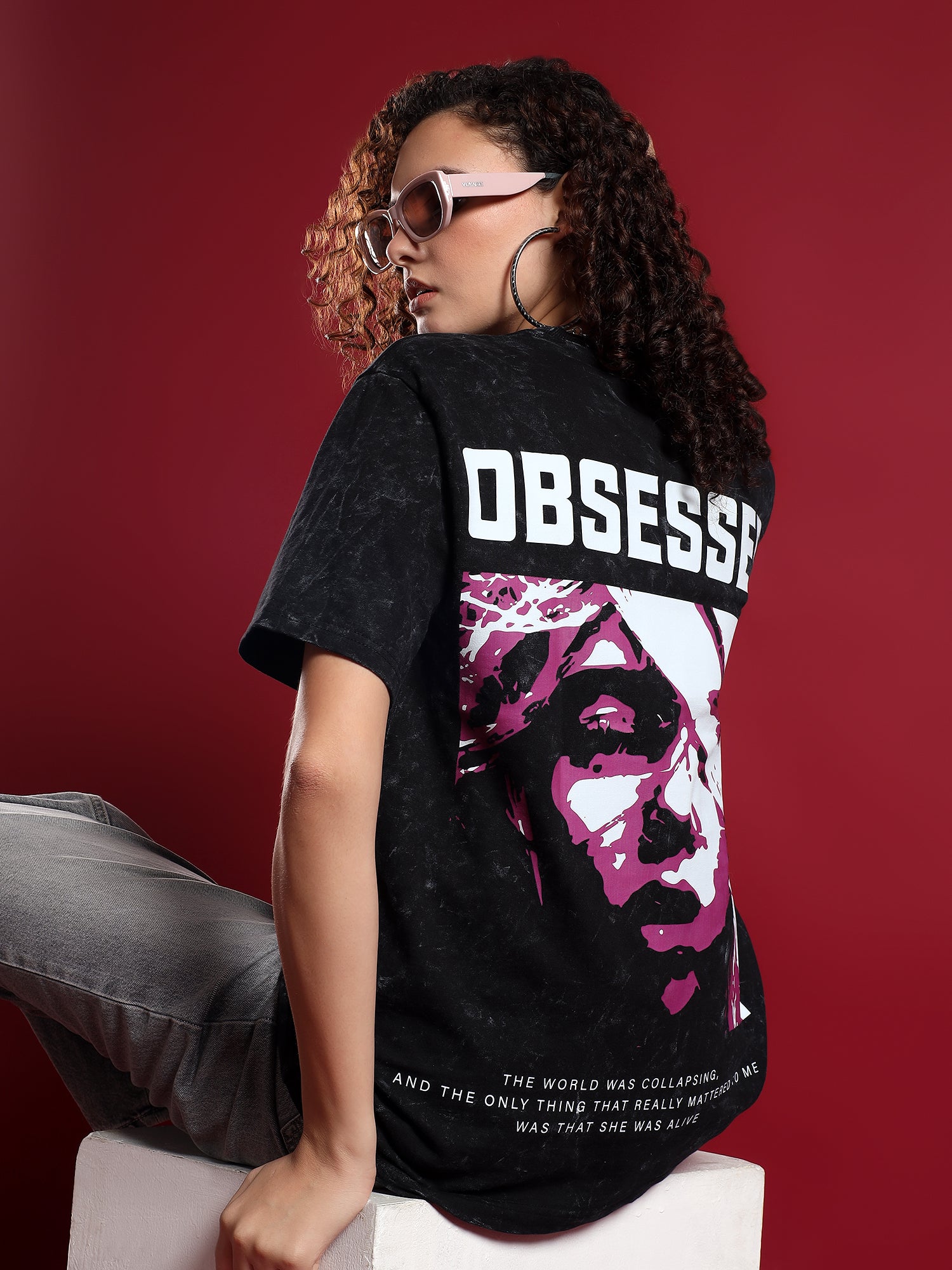 Echoes of Obsession Acid Wash unisex  t-Shirt