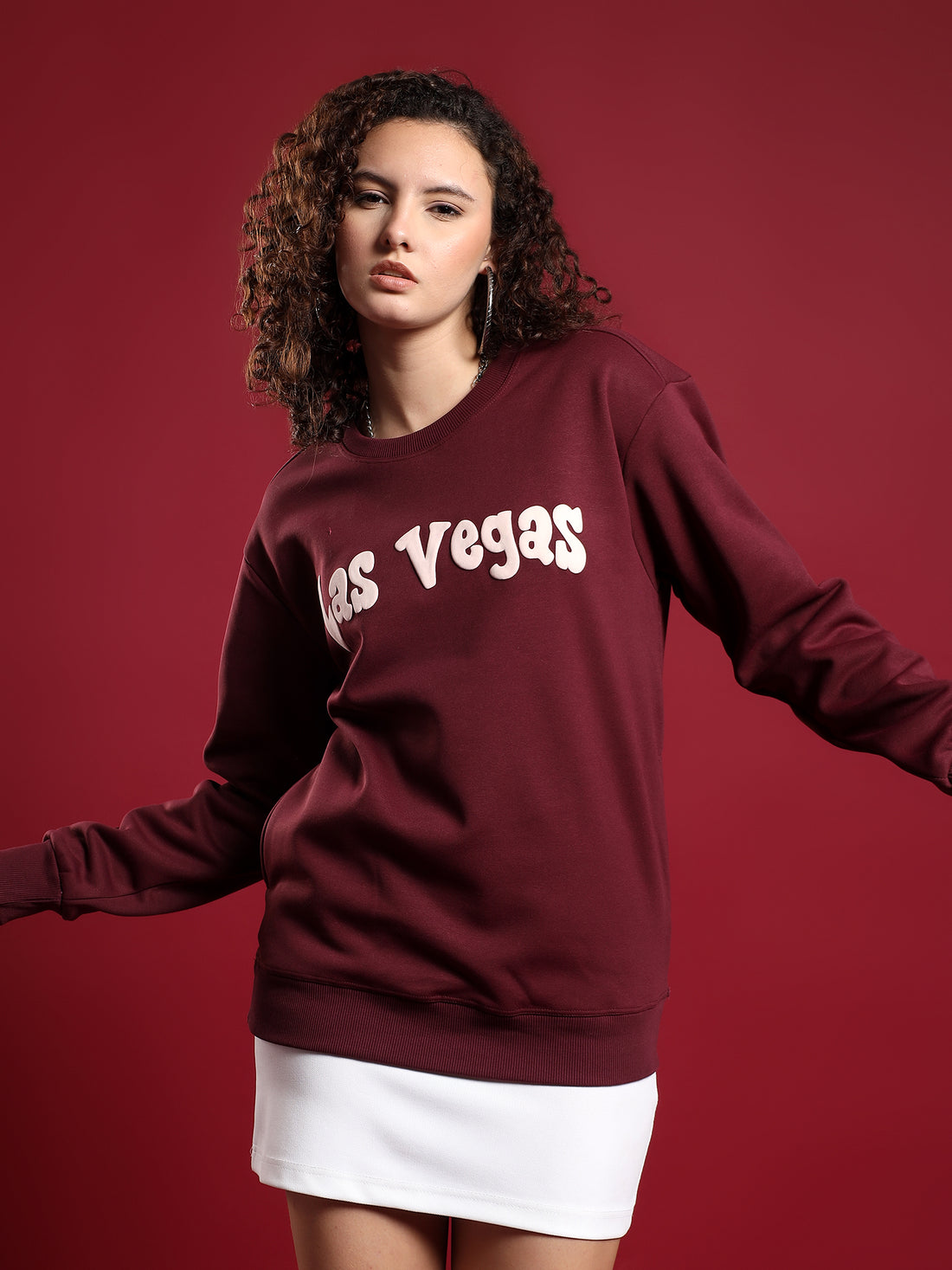 Vegas Pulse – Crimson Dice (Maroon) unisex