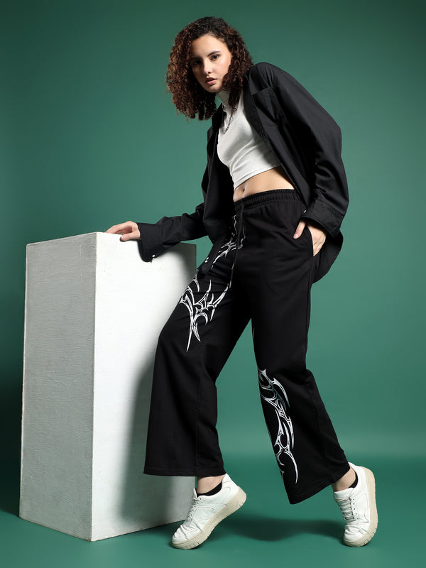 Tribal Drift – Unisex Baggy French Terry Pants