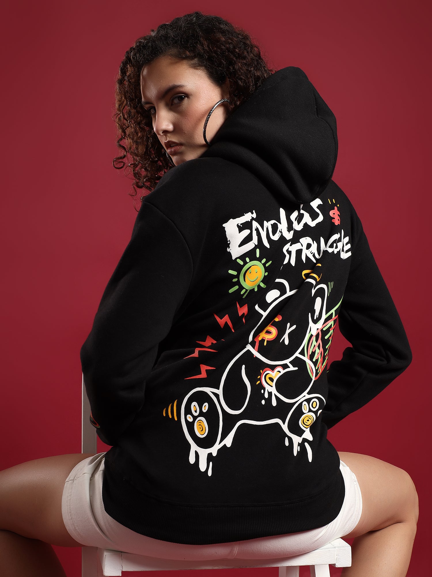 Endless Struggle Hoodie-Midnight Hustle