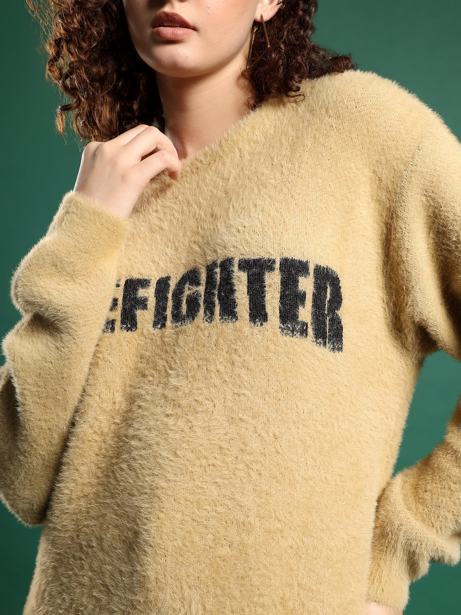 FIREFIGHTER Gurkha Fleece Pullover unisex -Dusty Mustard