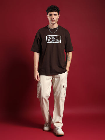 Future Billionaire Statement  unisex Oversized T-Shirt