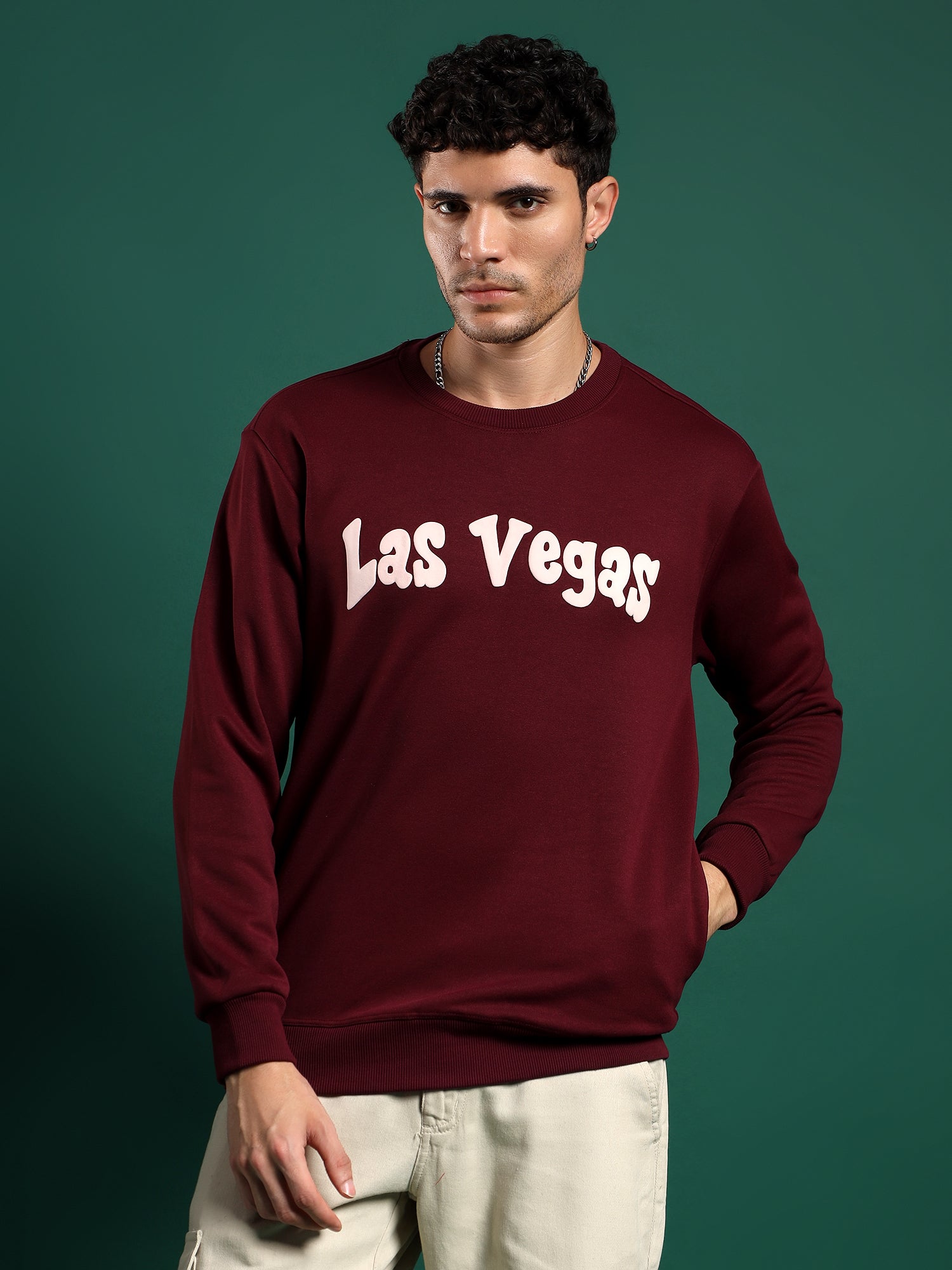 Vegas Pulse – Crimson Dice (Maroon) unisex