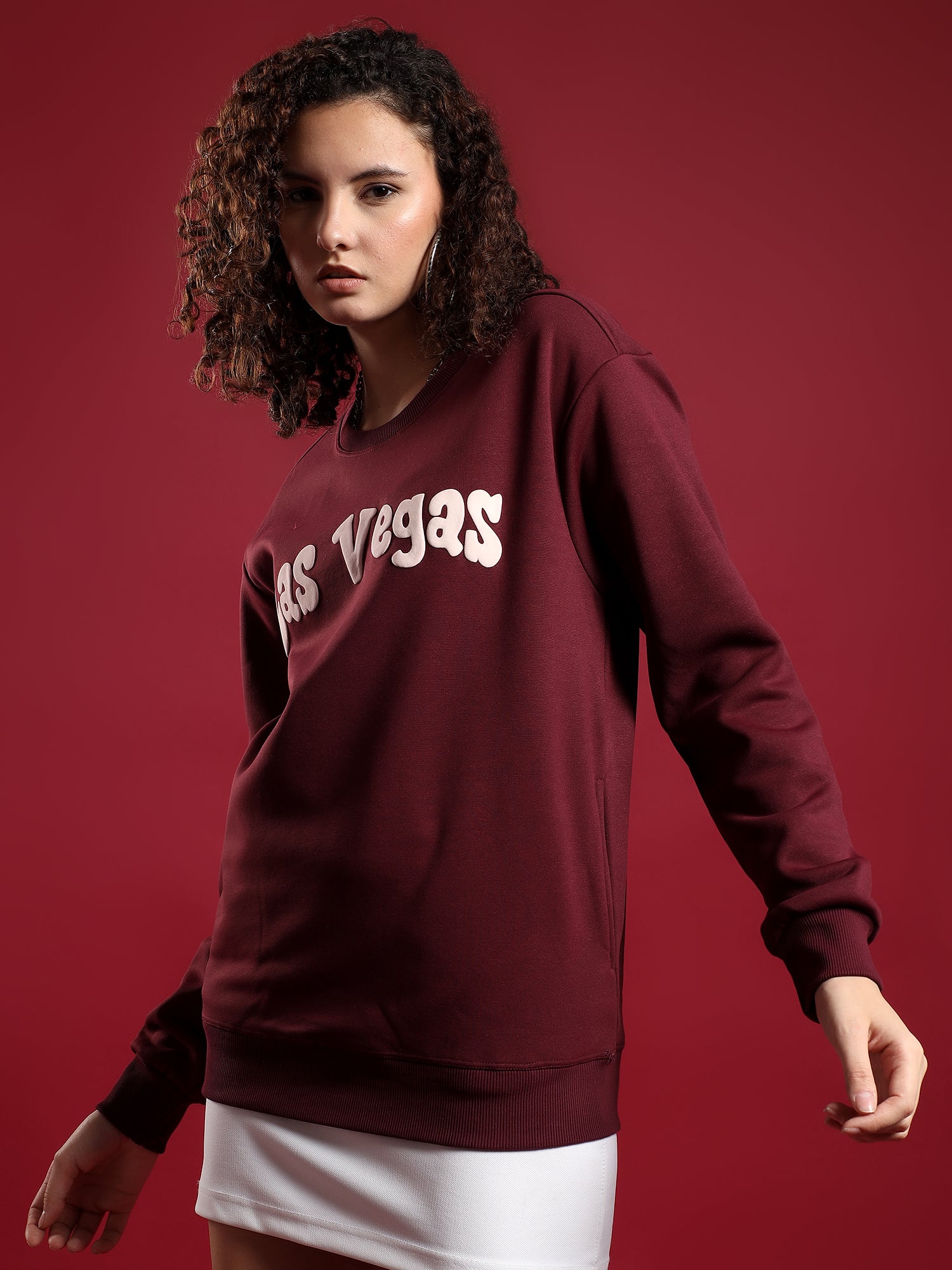 Vegas Pulse – Crimson Dice (Maroon) unisex