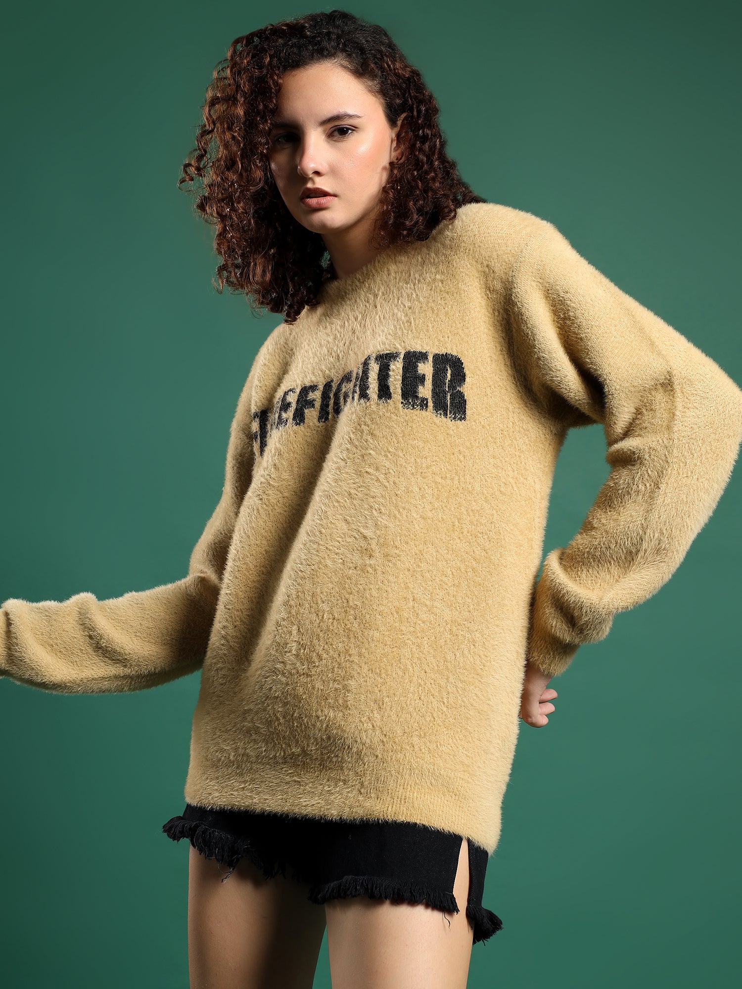 FIREFIGHTER Gurkha Fleece Pullover unisex -Dusty Mustard