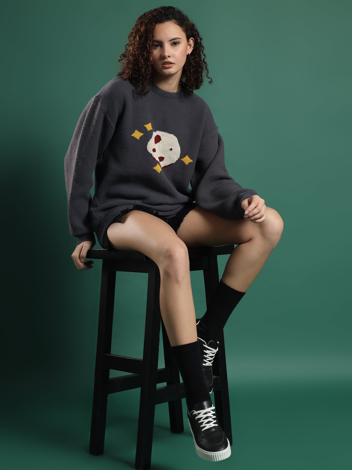 Void Hugger Fleece unisex -Moon Ash