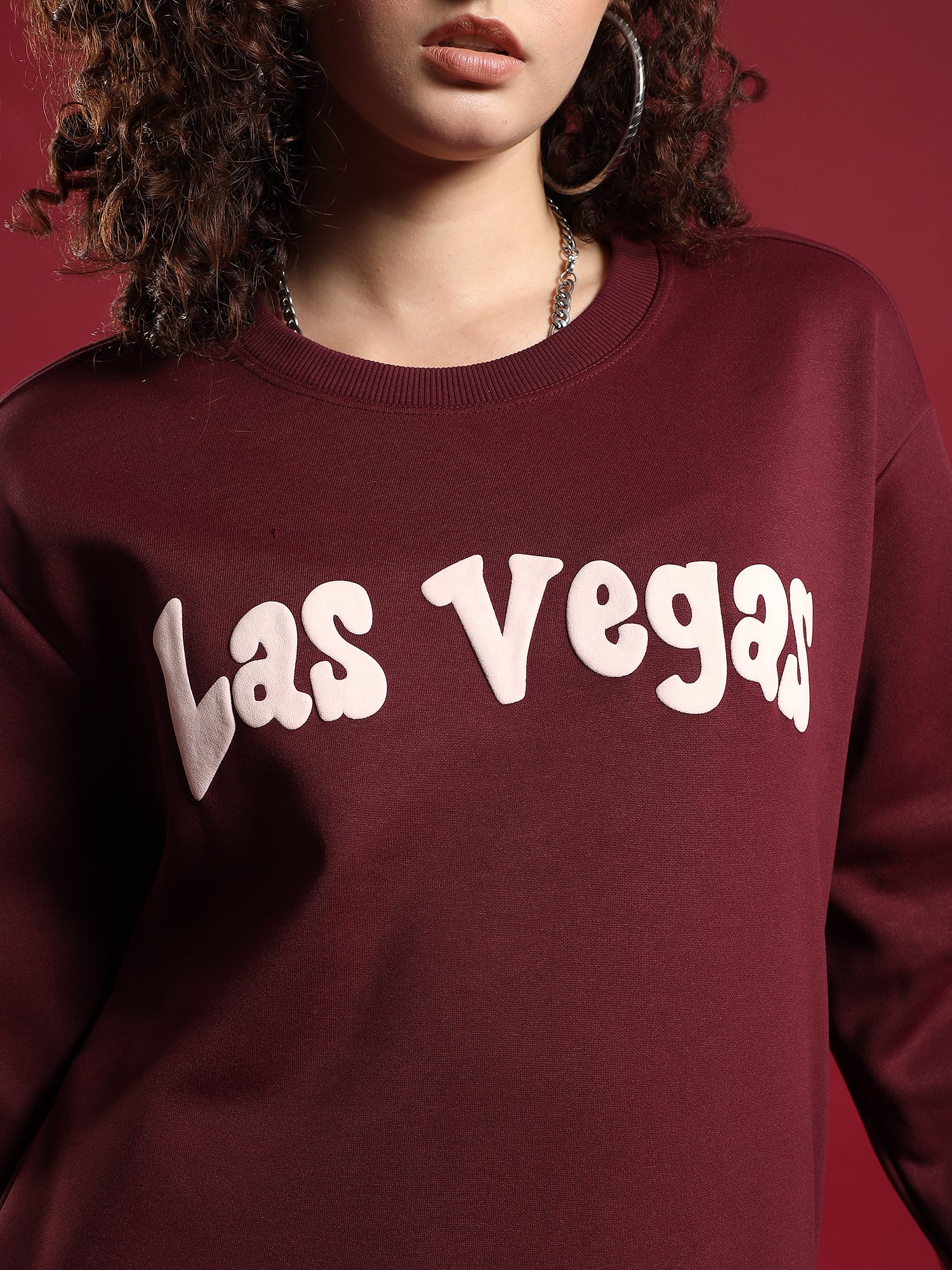 Vegas Pulse – Crimson Dice (Maroon) unisex