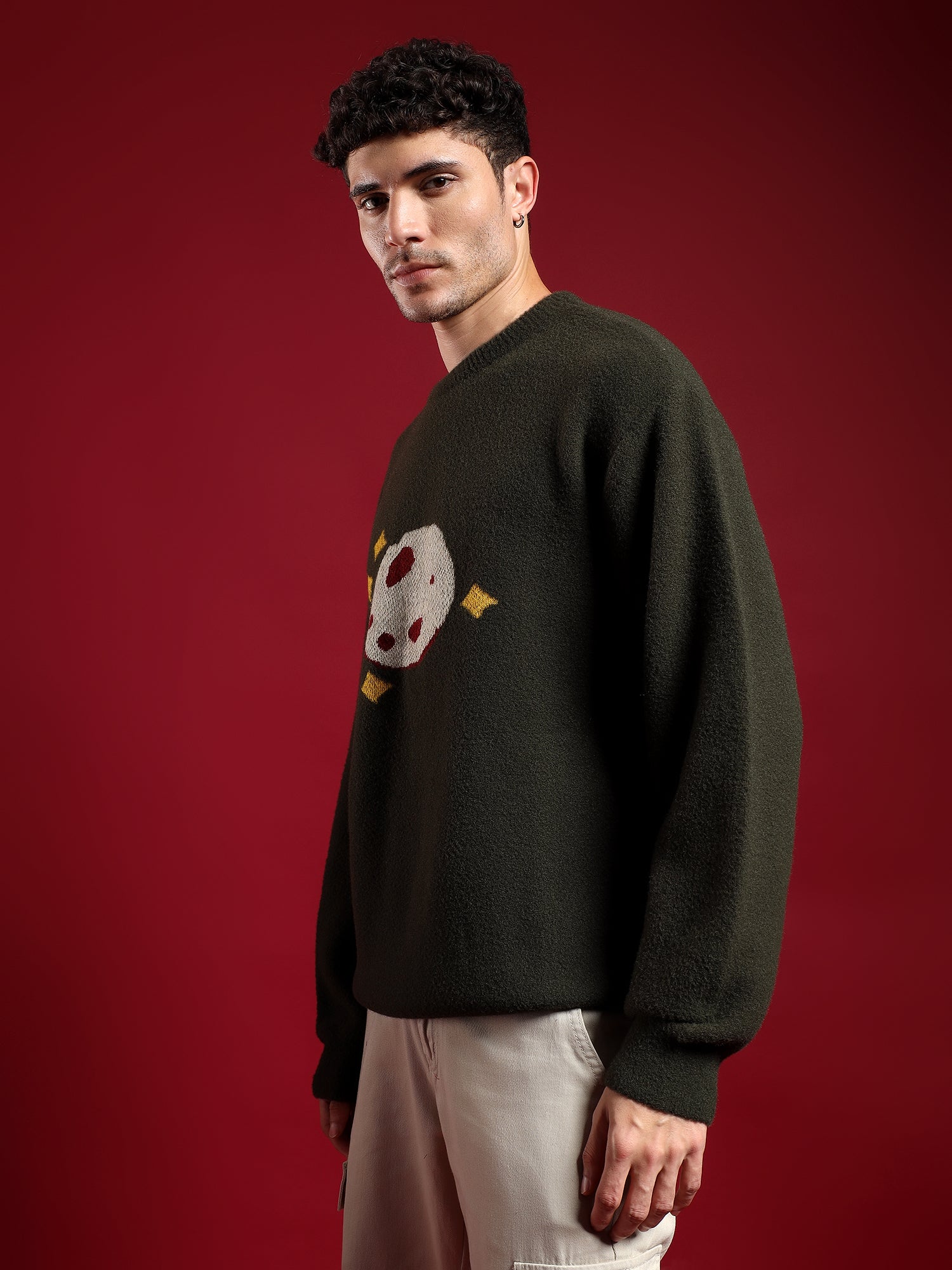 Void Hugger Fleece unisex -Cosmic Olive