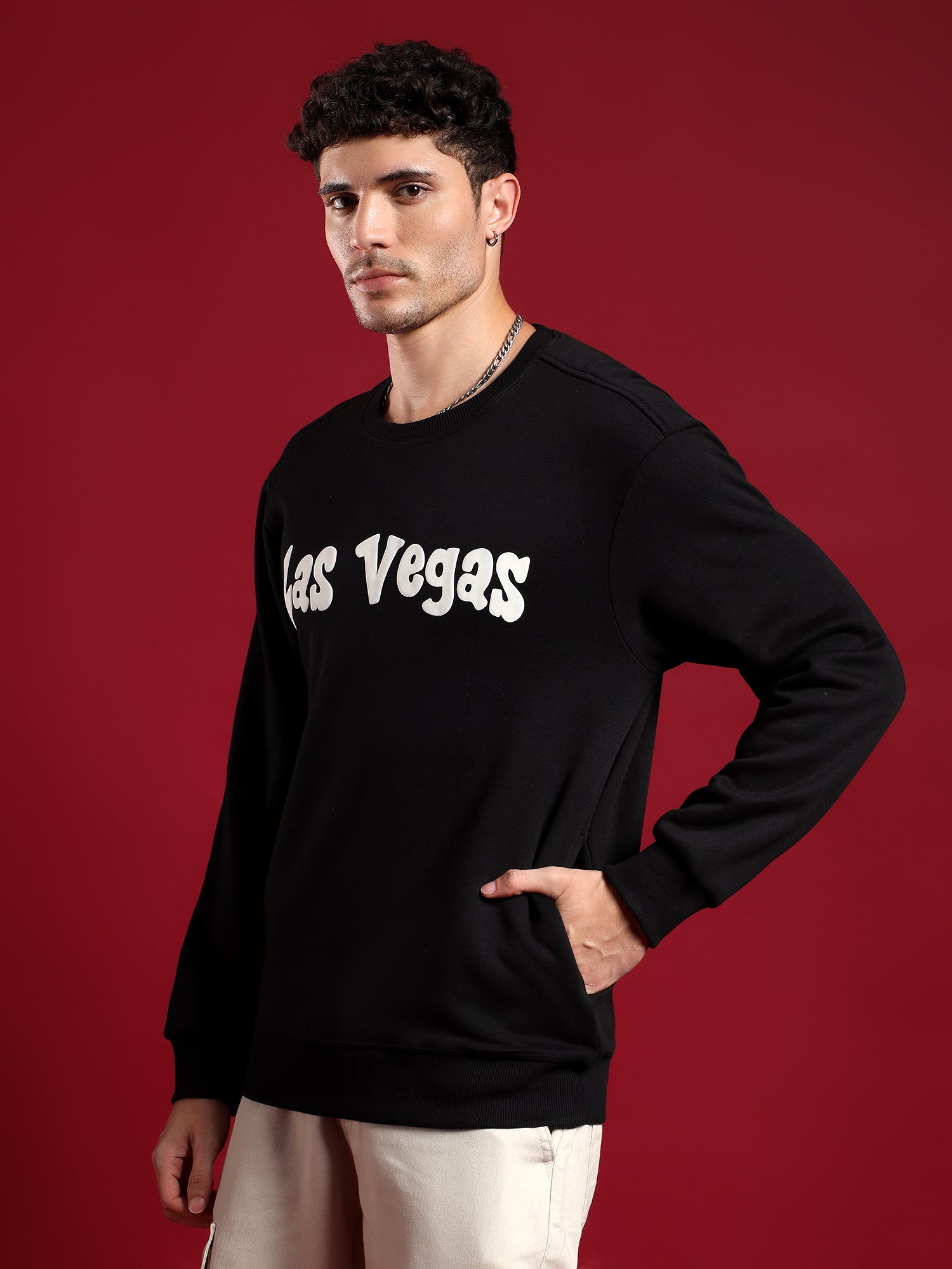 Vegas Pulse – Midnight Flame (Black) unisex