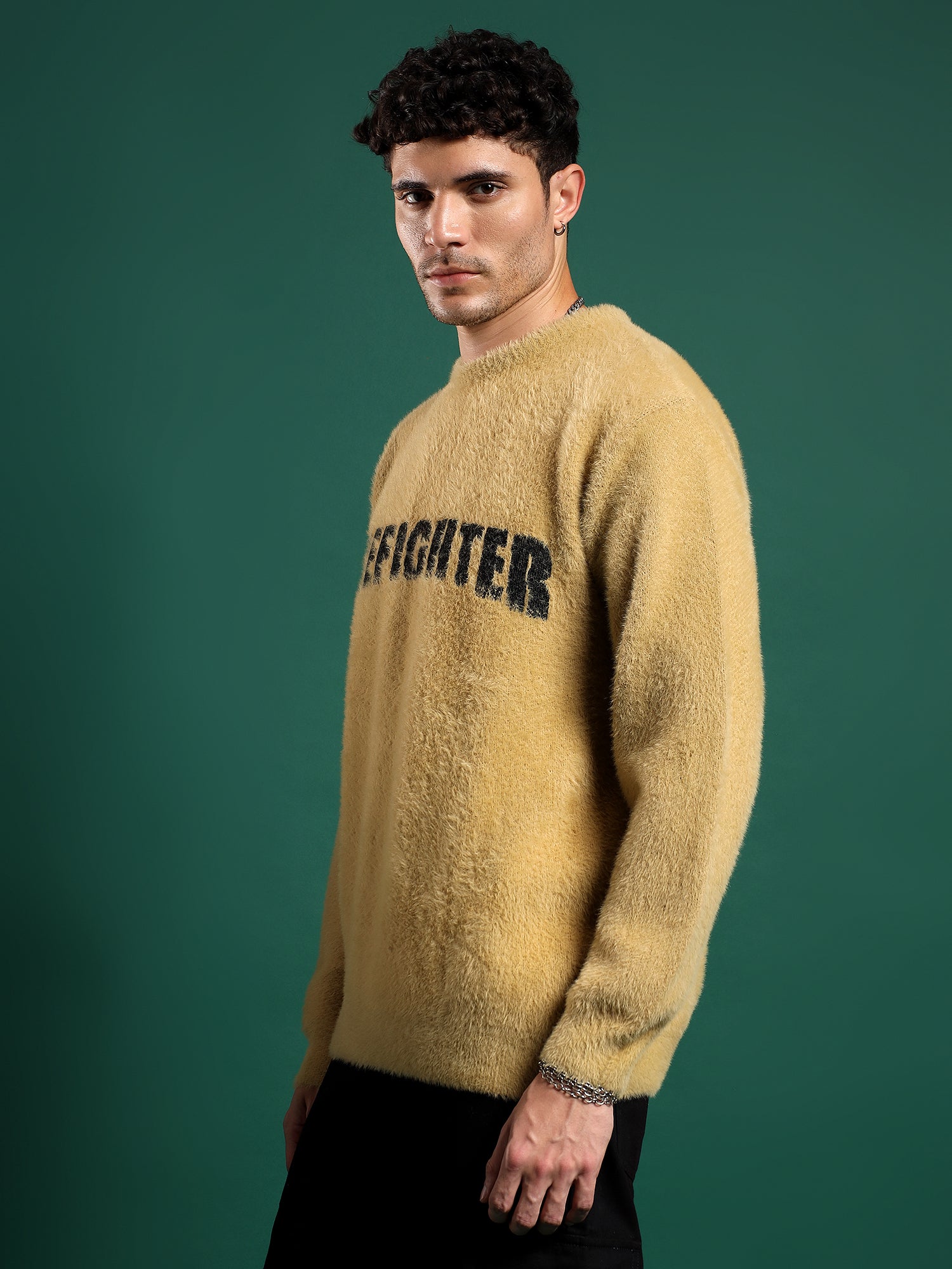 FIREFIGHTER Gurkha Fleece Pullover unisex -Dusty Mustard