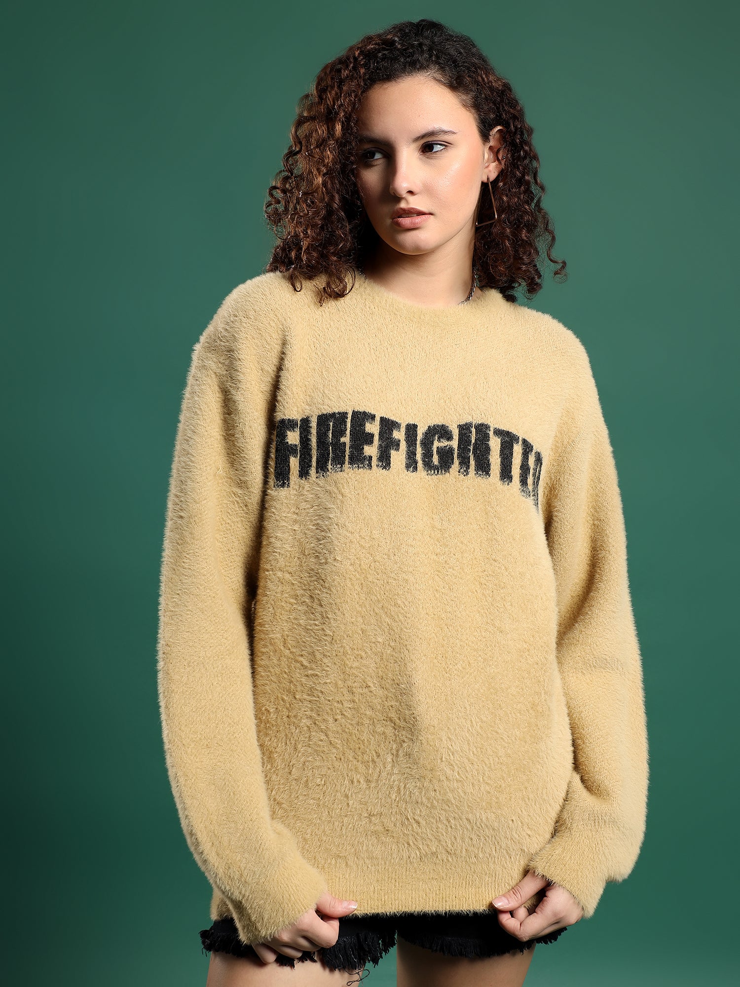FIREFIGHTER Gurkha Fleece Pullover unisex -Dusty Mustard