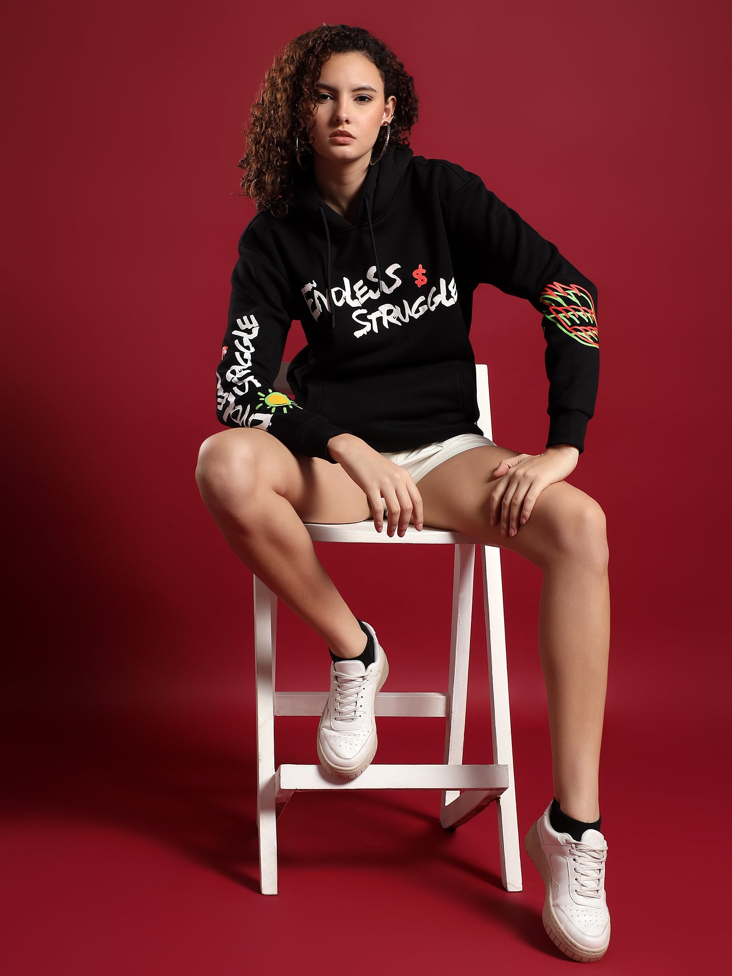 Endless Struggle Hoodie-Midnight Hustle