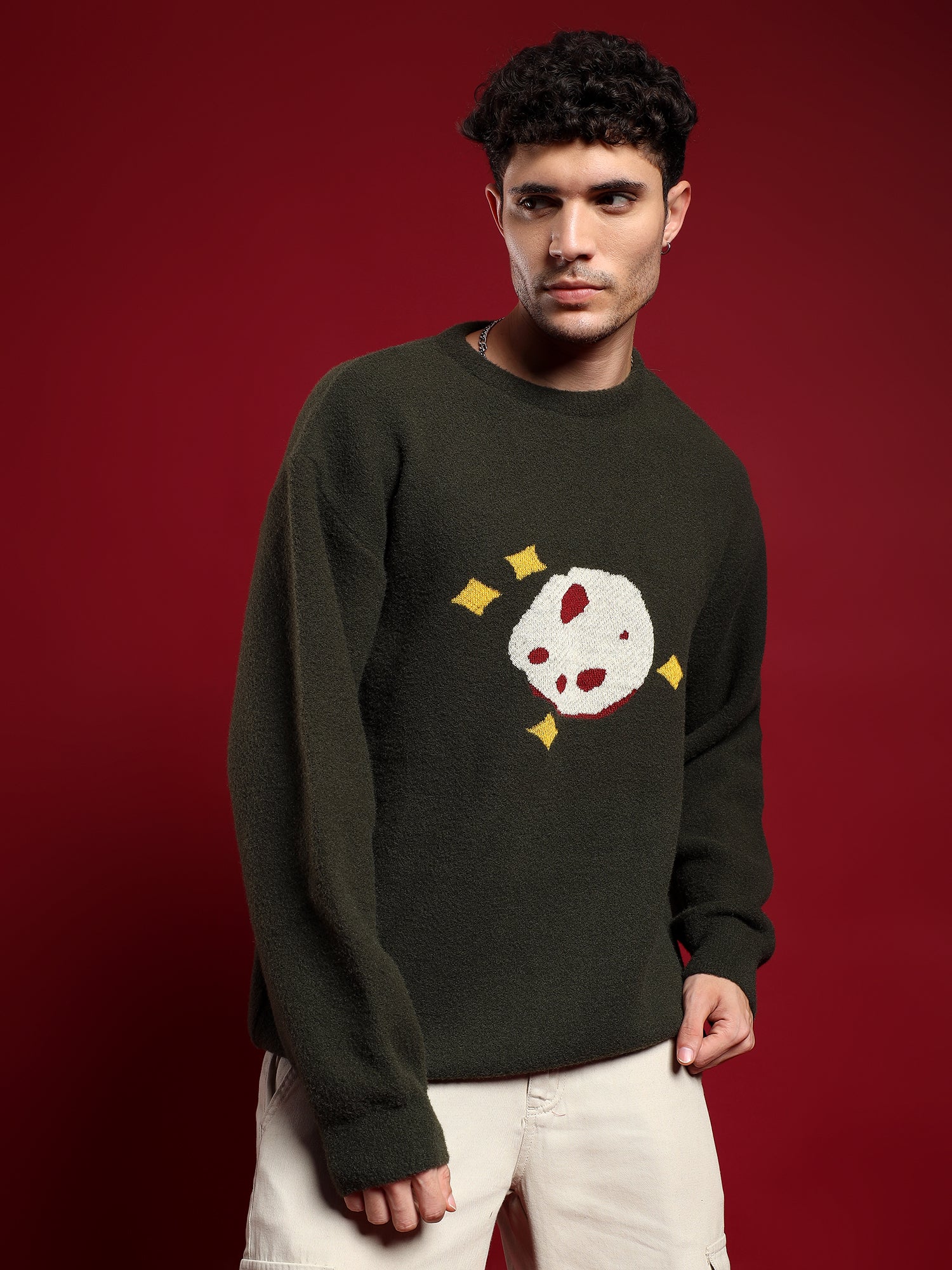 Void Hugger Fleece unisex -Cosmic Olive