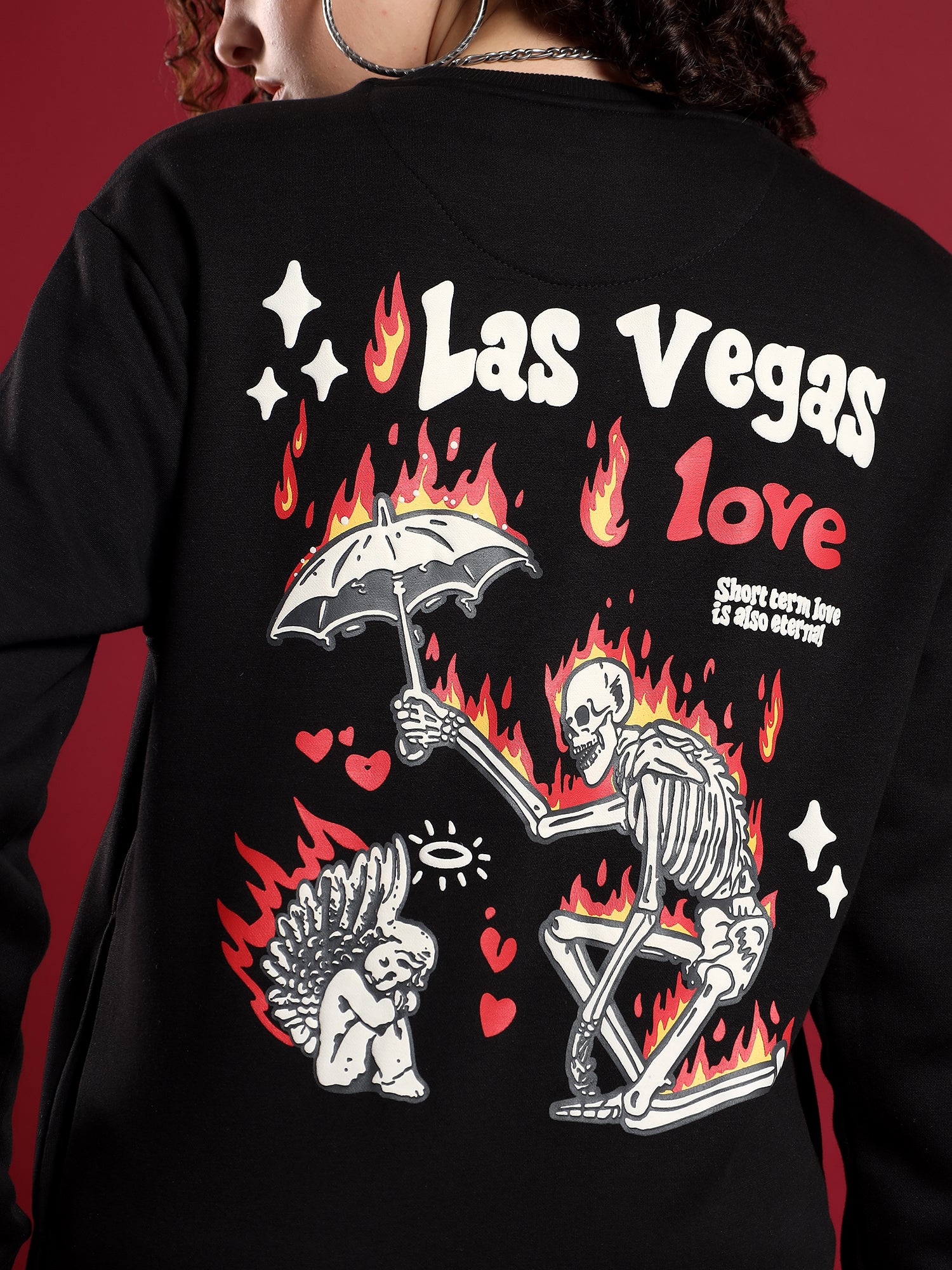 Vegas Pulse – Midnight Flame (Black) unisex