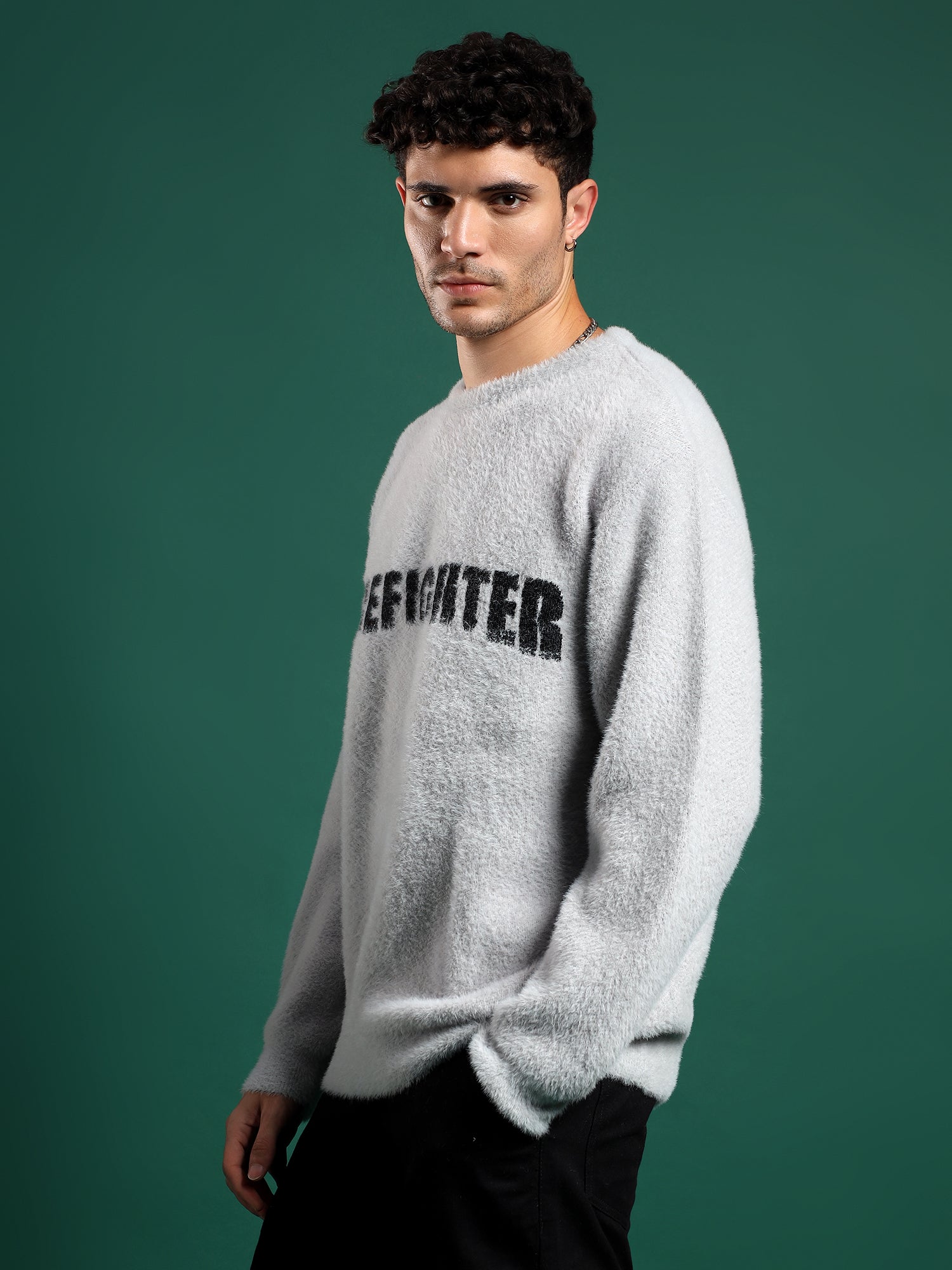 FIREFIGHTER Gurkha Fleece Pullover unisex -Ash Grey