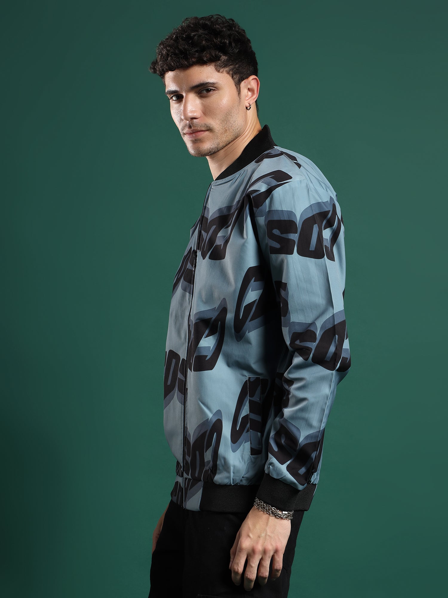 CDS Hype Bomber – Steel Blue Fade (Blue-Grey)
