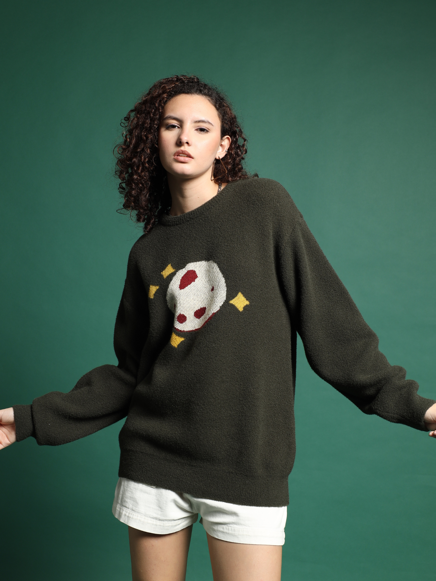Void Hugger Fleece unisex -Cosmic Olive