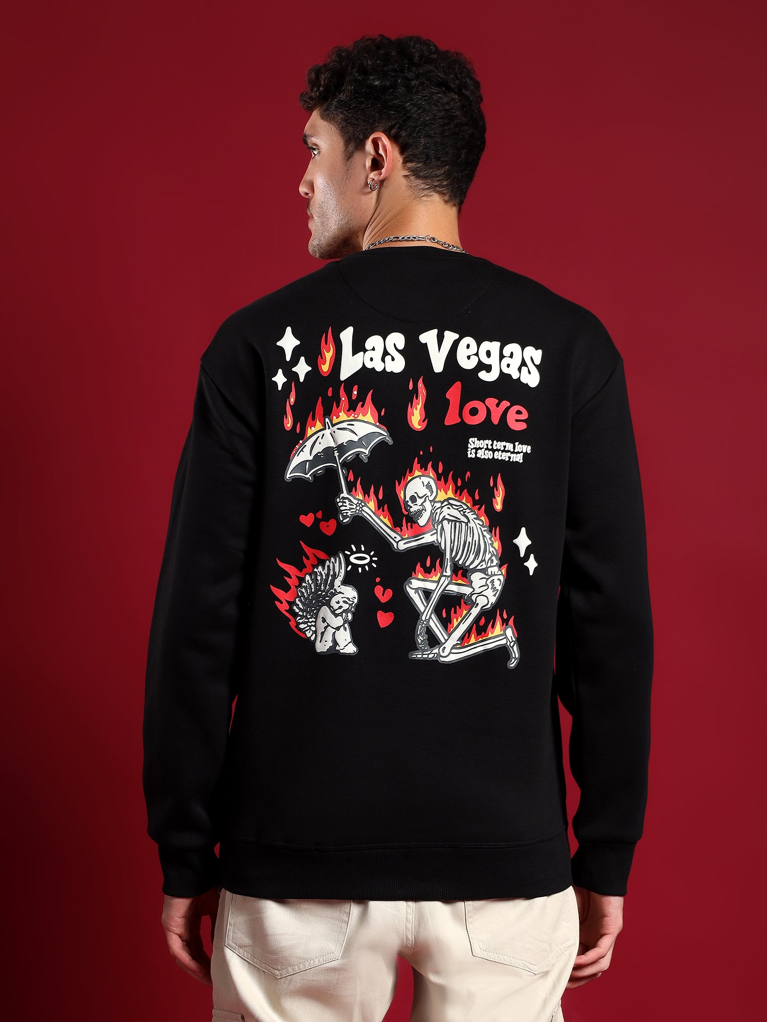 Vegas Pulse – Midnight Flame (Black) unisex