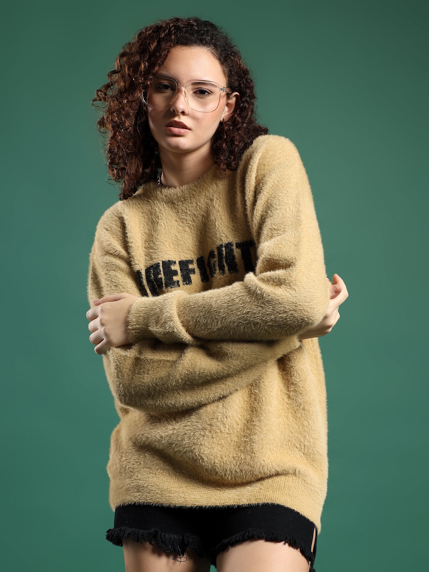 FIREFIGHTER Gurkha Fleece Pullover unisex -Dusty Mustard