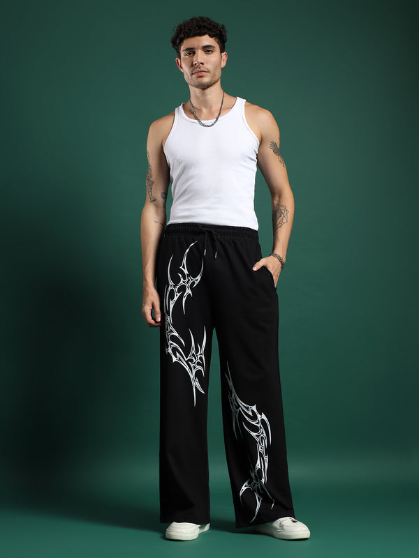 Tribal Drift – Unisex Baggy French Terry Pants