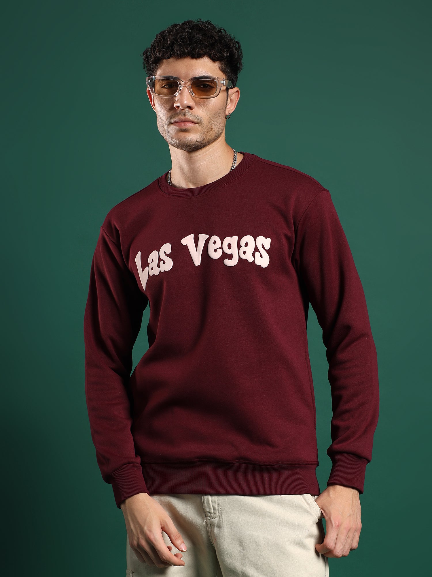 Vegas Pulse – Crimson Dice (Maroon) unisex