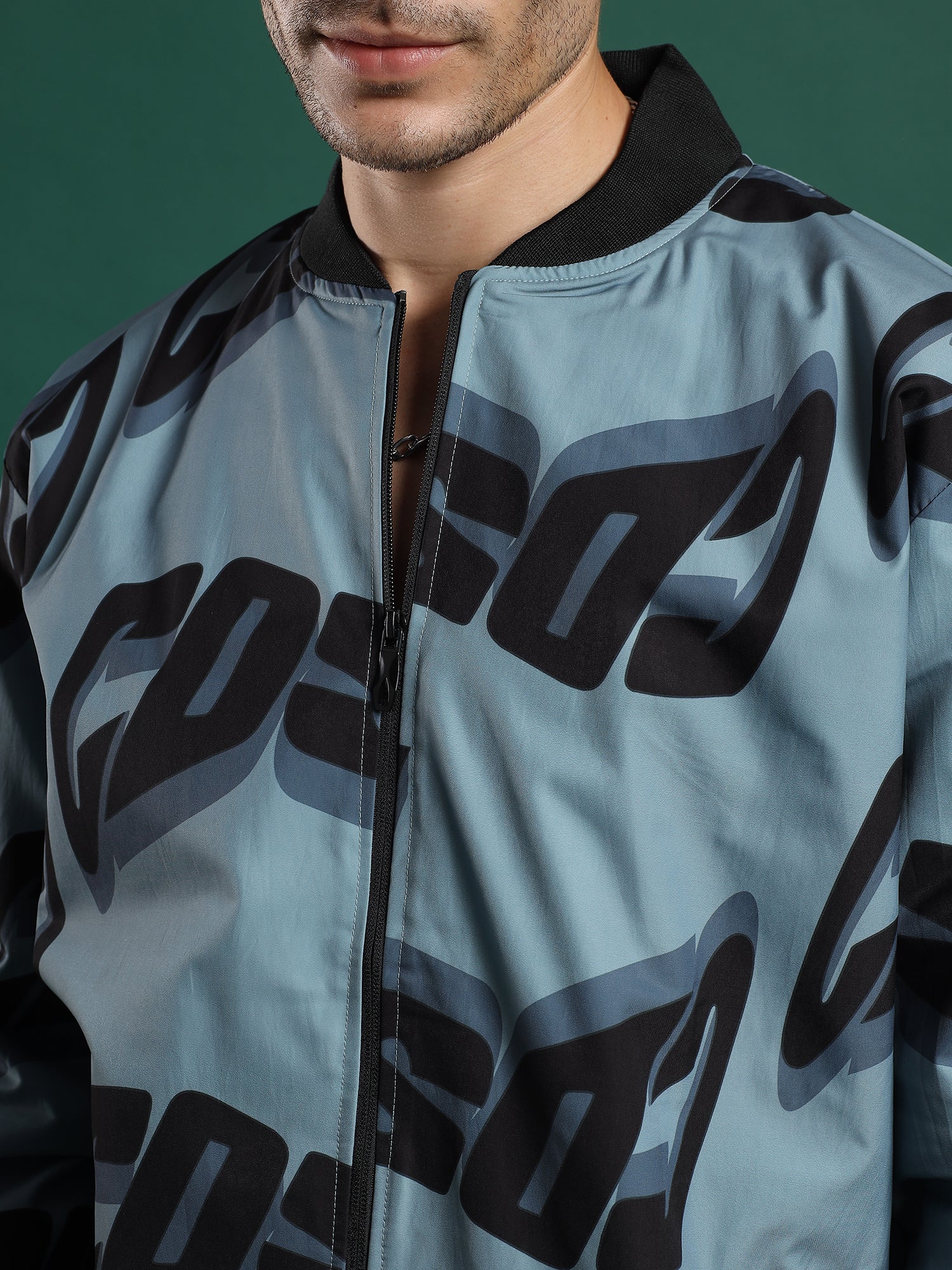 CDS Hype Bomber – Steel Blue Fade (Blue-Grey)
