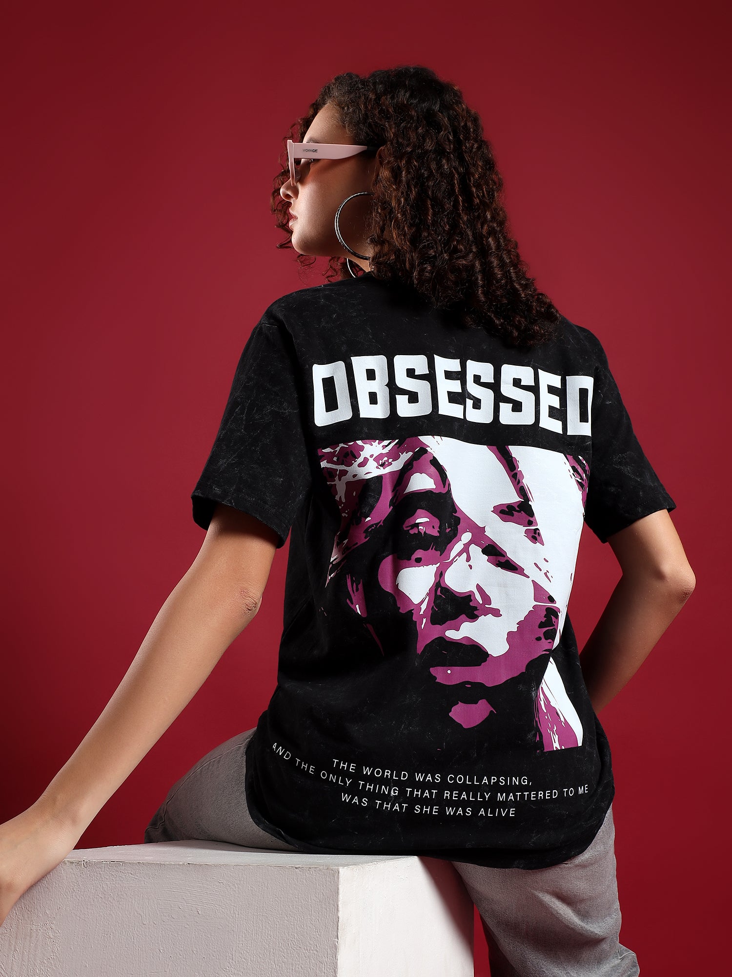 Echoes of Obsession Acid Wash unisex  t-Shirt