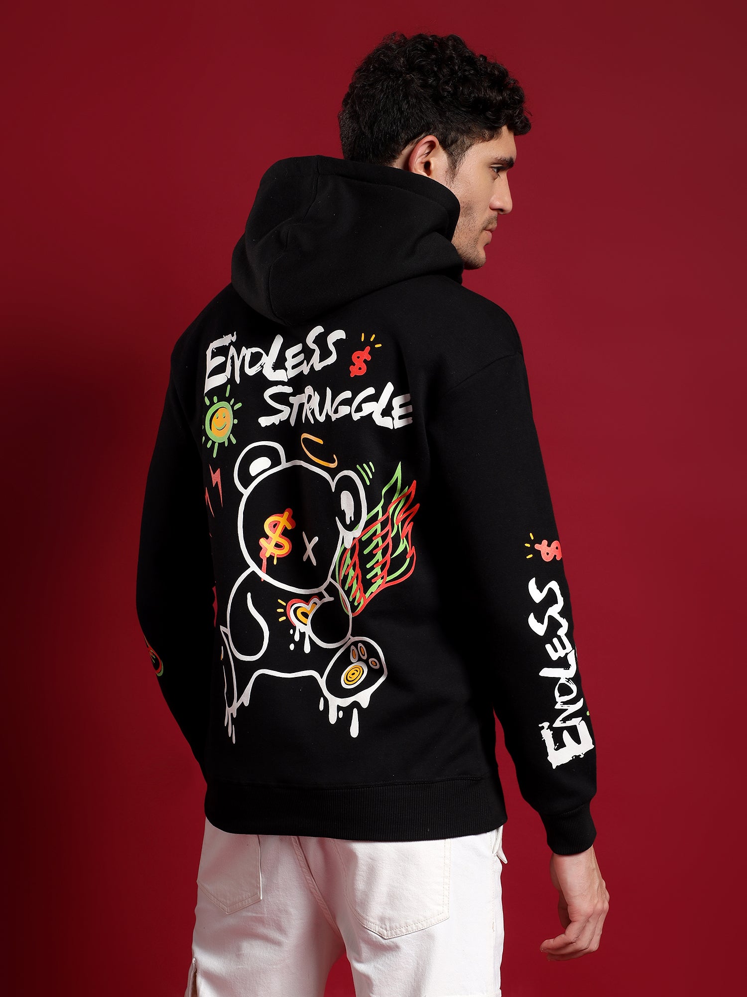 Endless Struggle Hoodie-Midnight Hustle