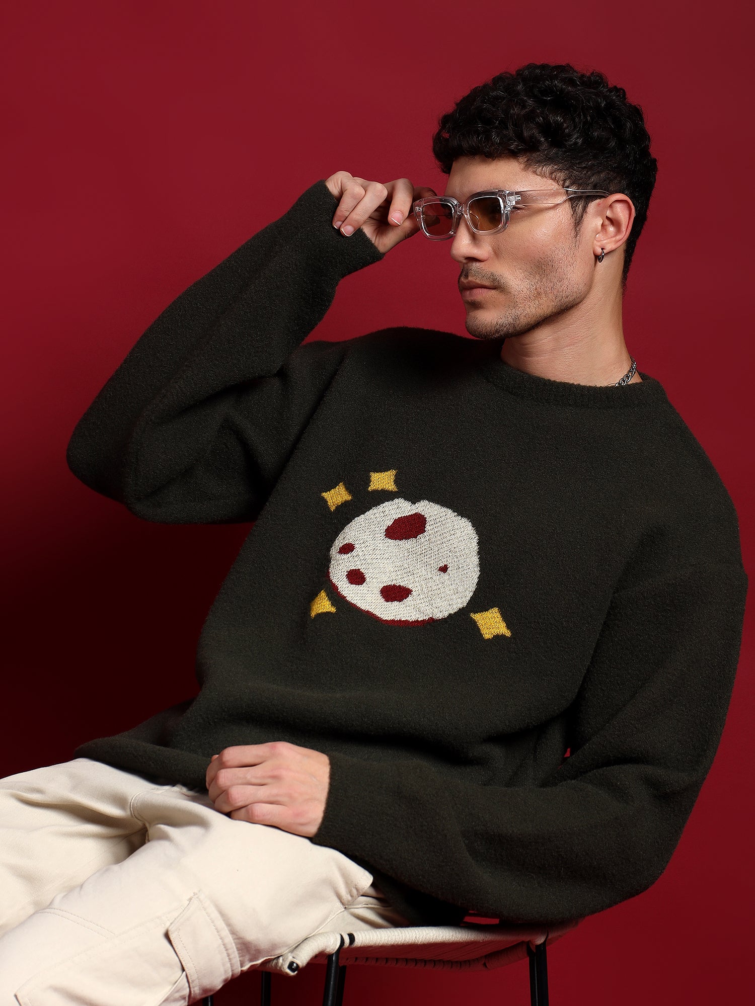 Void Hugger Fleece unisex -Cosmic Olive