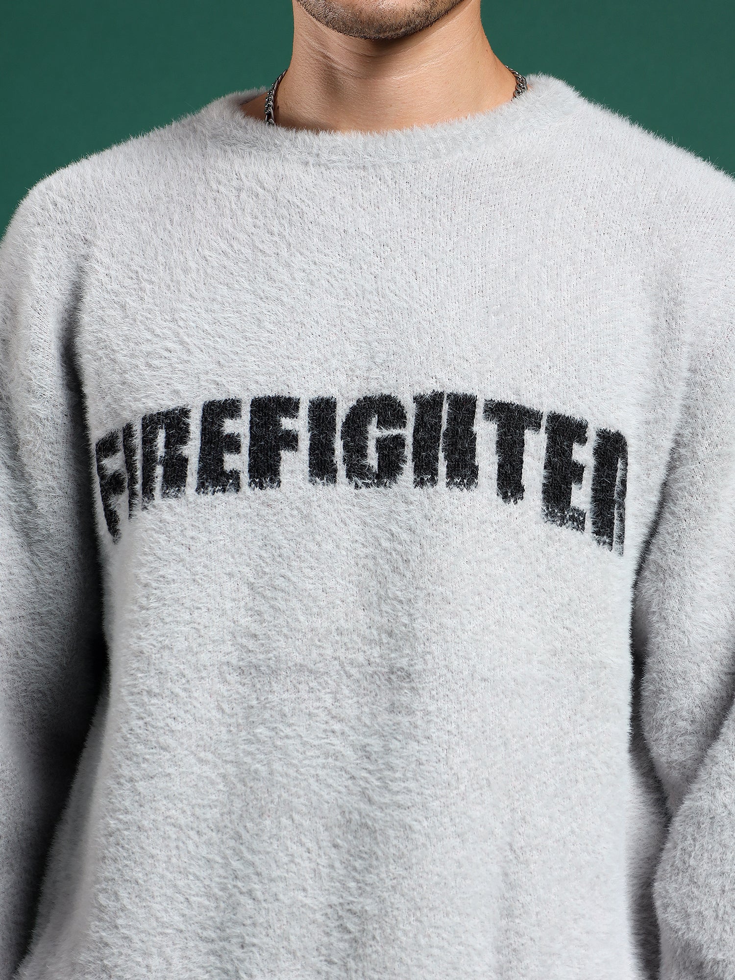 FIREFIGHTER Gurkha Fleece Pullover unisex -Ash Grey