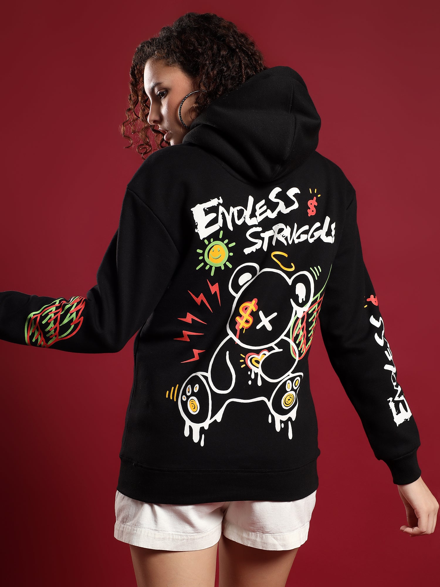 Endless Struggle Hoodie-Midnight Hustle