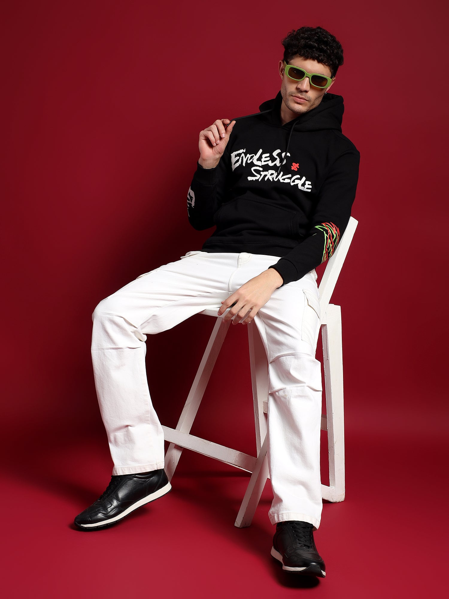 Endless Struggle Hoodie-Midnight Hustle