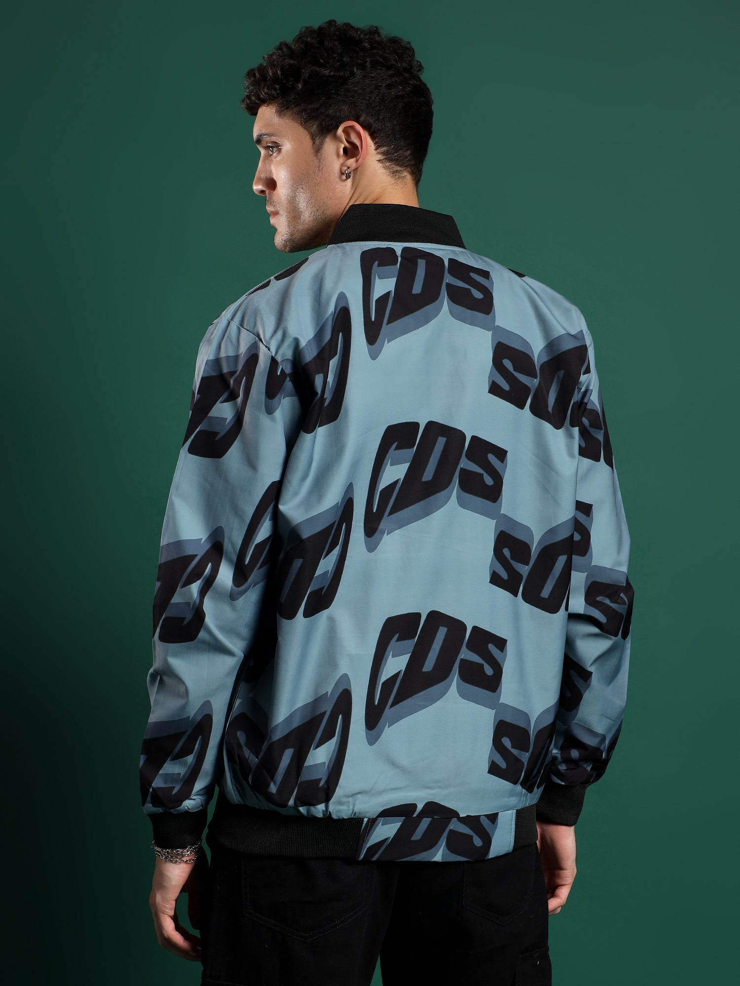 CDS Hype Bomber – Steel Blue Fade (Blue-Grey)