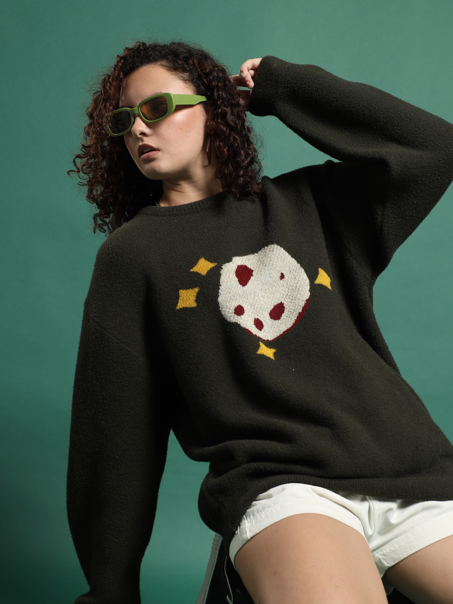 Void Hugger Fleece unisex -Cosmic Olive