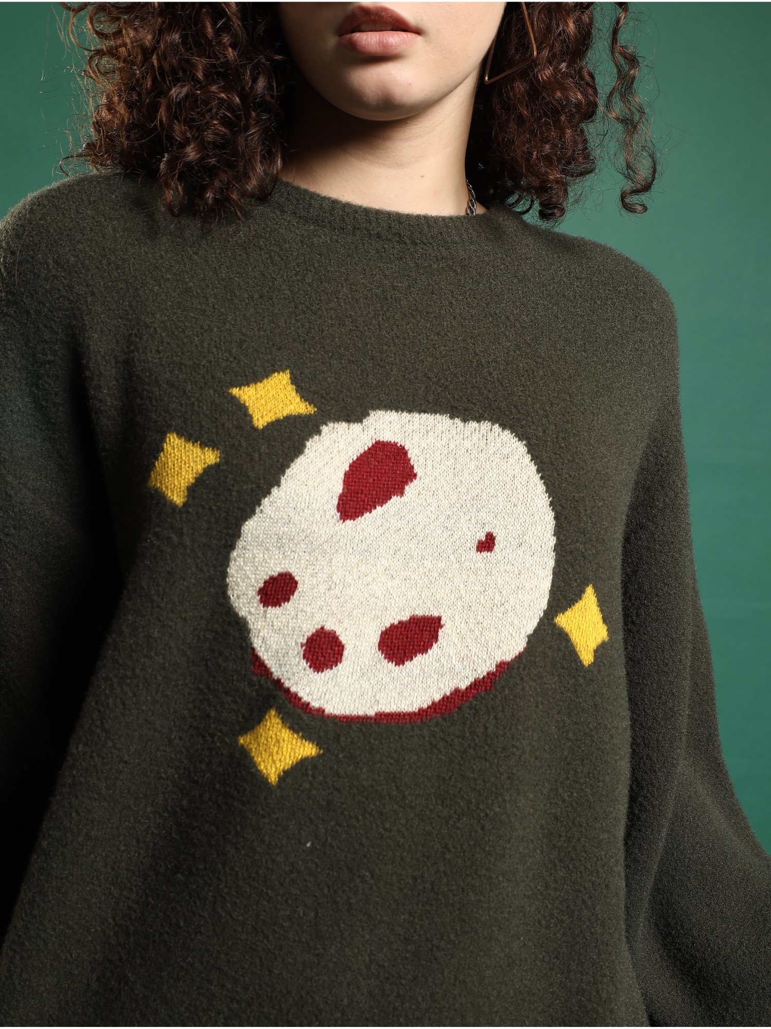 Void Hugger Fleece unisex -Cosmic Olive