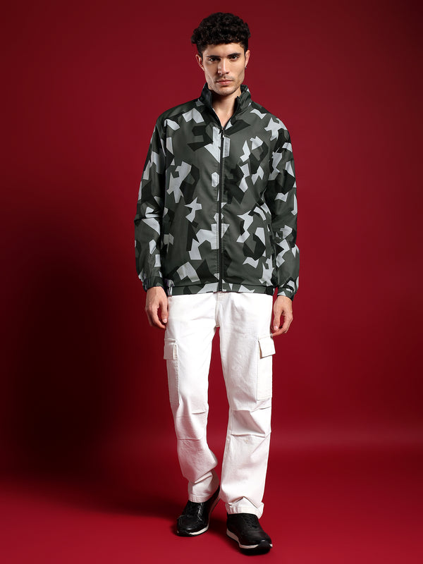 Shadow Geometry Jacket-Forest Fade